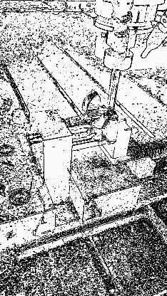 background animation of CNC milling operation.milled by G Machines